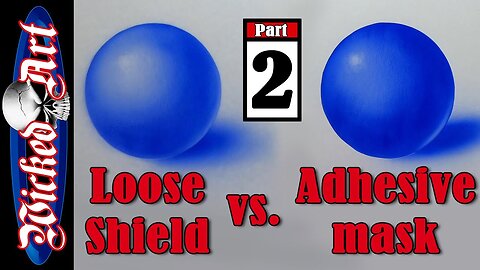 Airbrush Beginner Exercises: Masking Pros & Cons