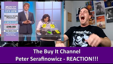 American Reacts Peter Serafinowicz - The Buy It Channel REACTION