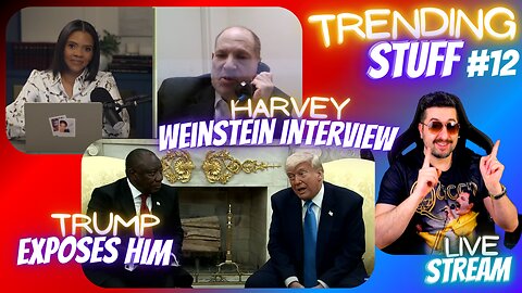 Trump Embarrass South Africa President / Candace Owens Harvey Weinstein Interview