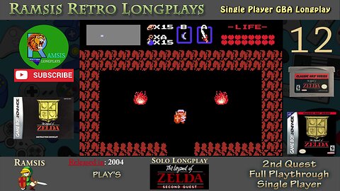 Legend of Zelda - Second Quest (GBA) | Classic NES Edition | Episode #12