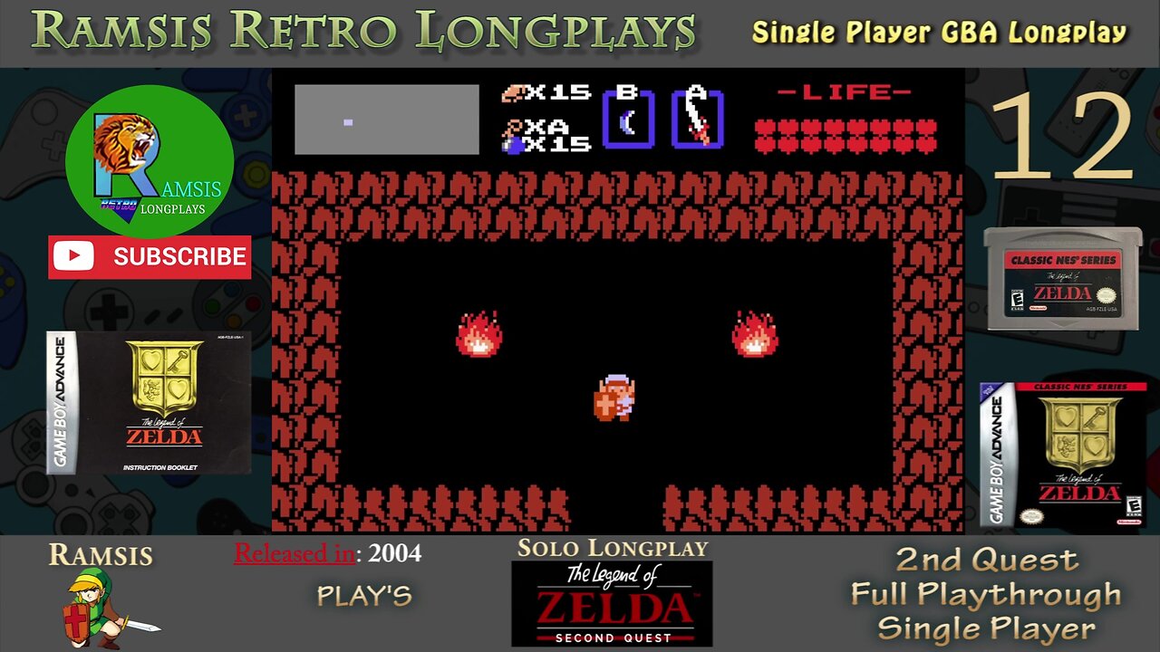 Legend of Zelda - Second Quest (GBA) | Classic NES Edition | Episode #12