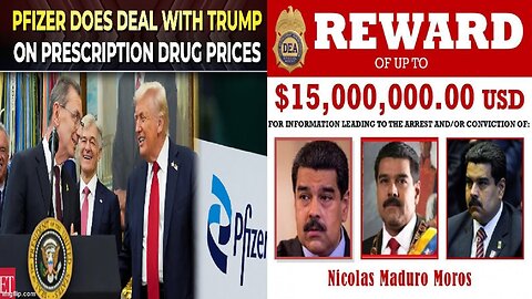 Maduro's Capture Sponsored By Pfizer - Who Are The Biggest Drug Pushers?