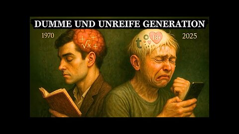 🥔🪠🧠🫵🏻🎯Wie die Gesellschaft eine dumme und Schamlose generation schuf - Dietrich Bonhoeffer