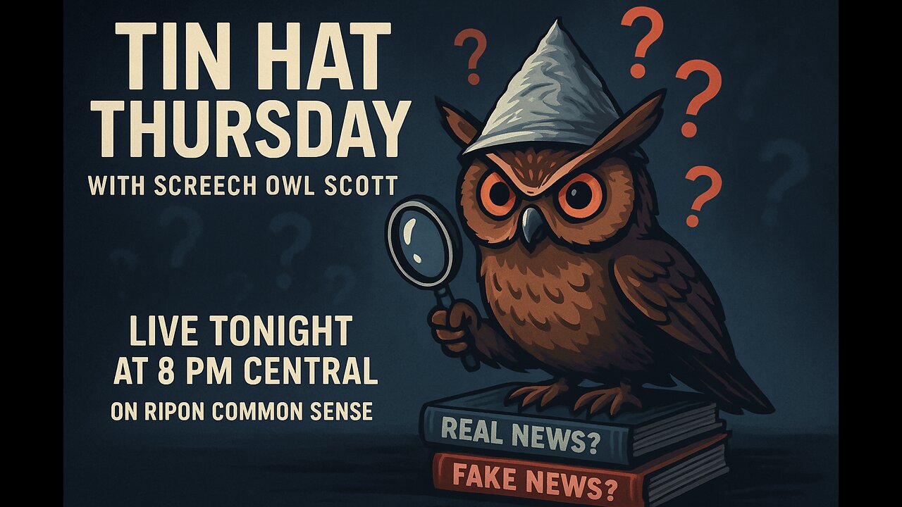 TIN HAT THURSDAY - "Real or Fake"