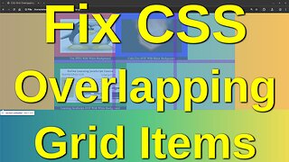 Overlap Grid Items In CSS Grid