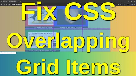 Overlap Grid Items In CSS Grid