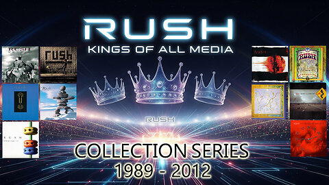 RUSH CDs 1989 - 2012 - THE RUSH COLLECTION SERIES