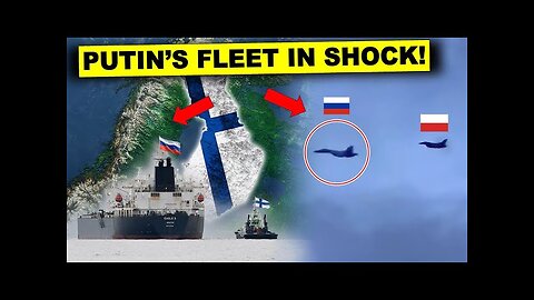 Tense Baltic Standoff Polish Fighter Blocks Russian Su-35 Near Secret Oil Tanker