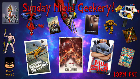 Sunday Night Geekery 178