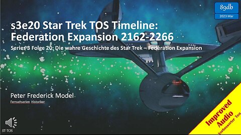 s3e20 Star Trek TOS Timeline Analysis: Federation Expansion 2162-2266