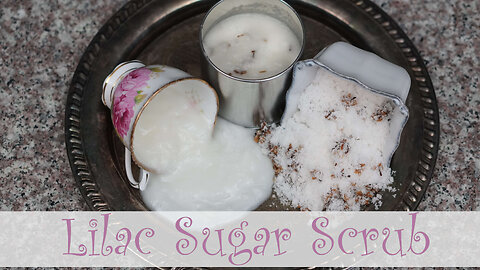 Lilac Sugar Scrub