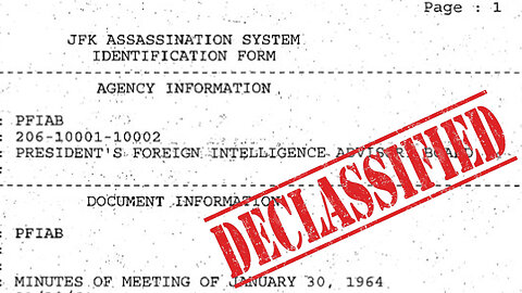 White House, “Minutes of Meeting of January 30, 1964,” [The President’s Foreign Intelligence Advisory Board Meeting with President Lyndon B. Johnson], Top Secret, January 30, 1964 description of the main document
