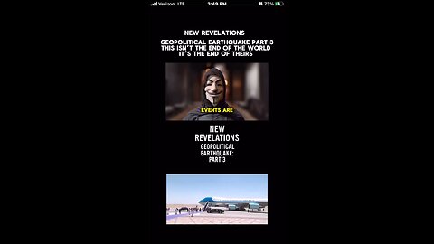NEW REVELATIONS They say peace in the end times is a lie.