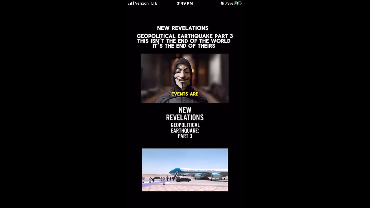 NEW REVELATIONS They say peace in the end times is a lie.