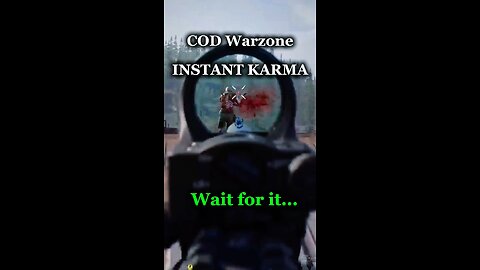 🚨🎮 COD Warzone: INSTANT KARMA...