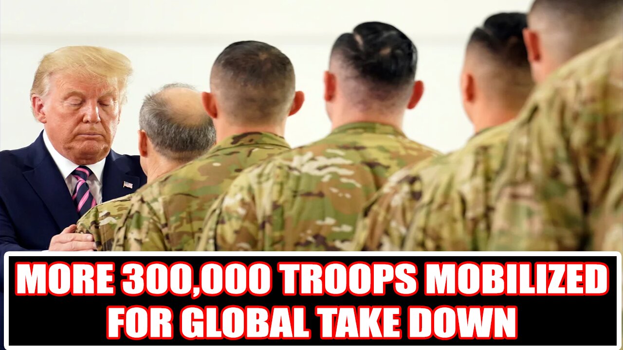Restored Republic via a GCR Update as of July 07, 2025: MORE 300,000 TROOPS MOBILIZED FOR TAKEDOWN