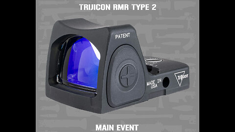 TRIJICON RMR TYPE 2 ADJUSTABLE LED REFLEX SIGHT 3.25MOA GREEN