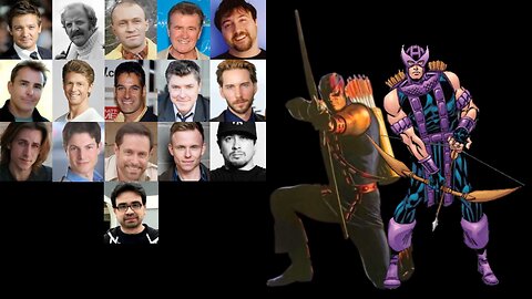 Animated Voice Comparison- Hawkeye (Hawkeye)
