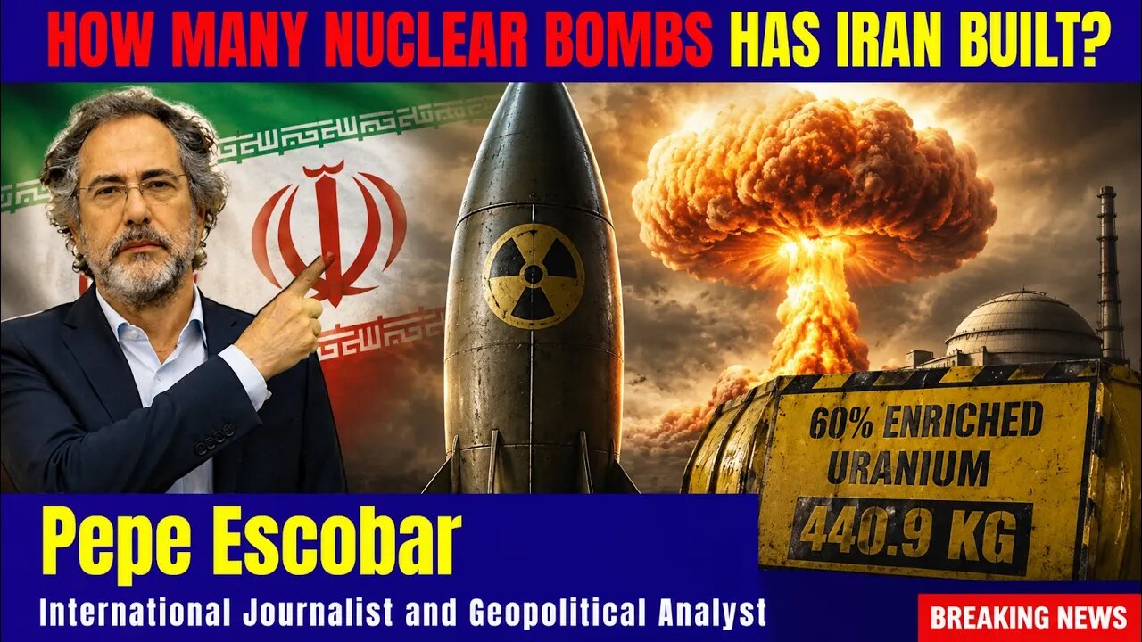 Pepe Escobar: Iran's 440kg 60% Uranium Stockpile Crosses Nuclear Threshold