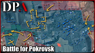 [ Battlefield Analysis ] Pokrovsk-Myrnohrad near encirclement; Ukraine need to do this. Russian plan