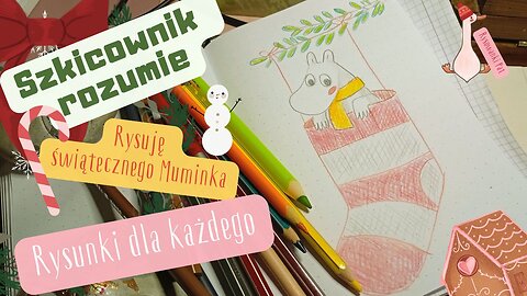 Christmas🎄 Moomin🤍 art🍄 DIY 🎄ASMR