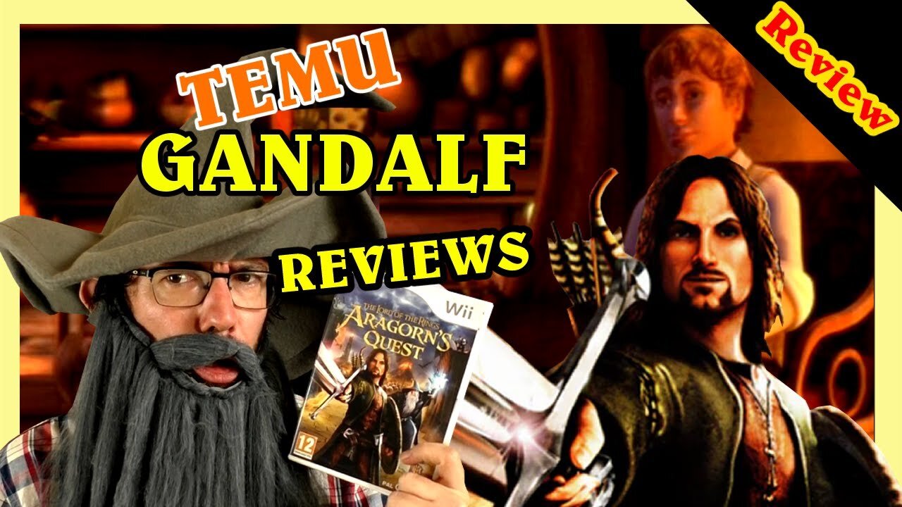 Temu Gandalf reviews Aragorn's Quest on the Nintendo Wii