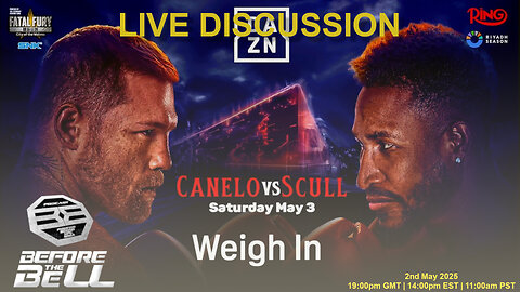 Canelo Alvarez vs William Scull: Weigh In | LIVE COMMENTARY