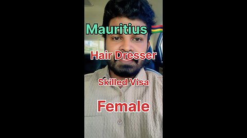 Mauritius hair dresser vacancy
