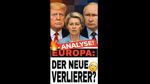 Alaska 2025: Europas Untergang auf dem geopolitischen Schachbrett? 🔥