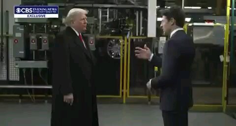 Trump on Iran: "We don't want to see what's happening in Iran happen