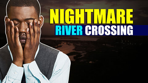 Incredible River Challenge - This Remote Village's River Crossing Will Shock You 😫 😫 #africa #travel