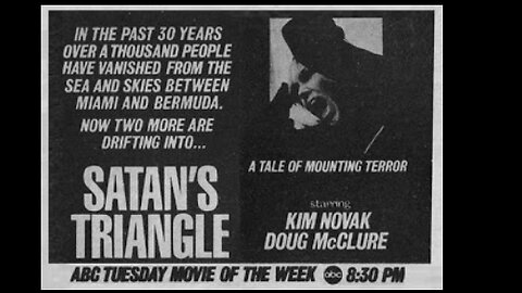 1975 Doug McClure trapped in Satan's Triangle