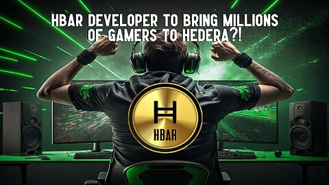 HBAR Developer To Bring Millions Of Gamers To Hedera?! 