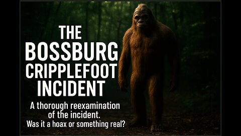 The Bossburg Cripplefoot Incident of 1969. A Thorough Reexamination of the Evidence. (Trailer #1)
