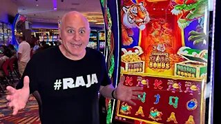 INCREASED MY BET TO $500 & WON THE BONUS ON THE VERY FIRST SPIN!!!