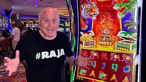 INCREASED MY BET TO $500 & WON THE BONUS ON THE VERY FIRST SPIN!!!