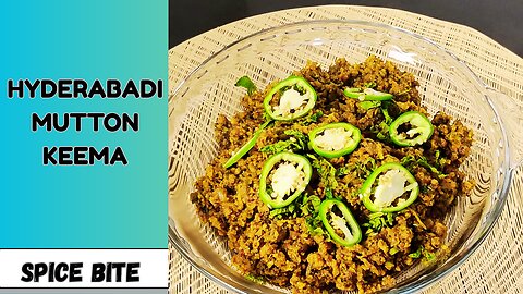 Hyderabadi Mutton Keema | Eid Special Recipe By Spice Bite