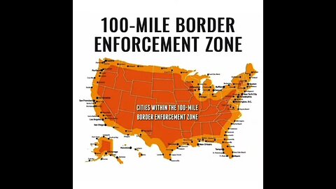 100 MILE ENFORCEMENT ZONE