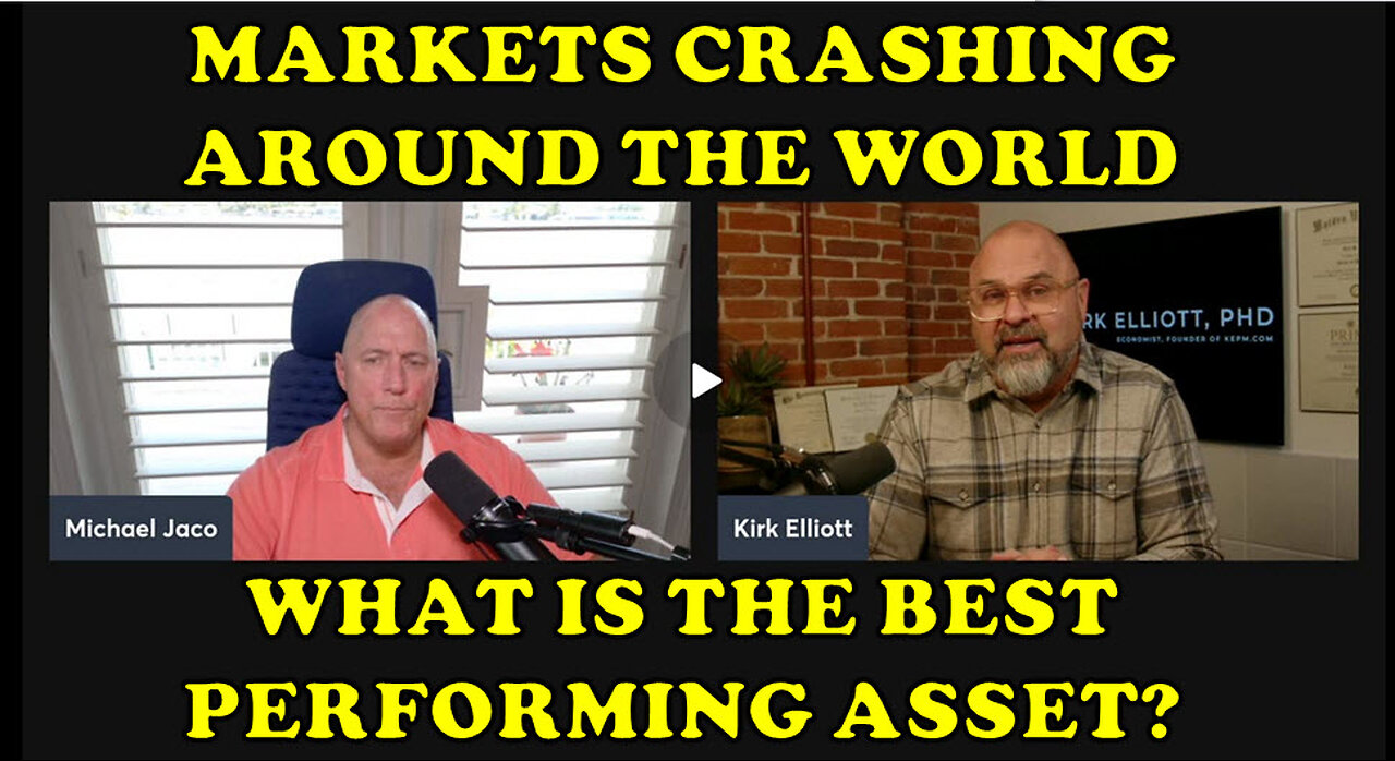 Markets crashing around the world and in these times what is the best performing asset?