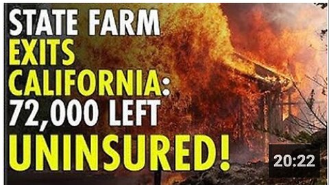 "Doom Loop in California: State Farm Cancels 72,000 Insurance Policies"