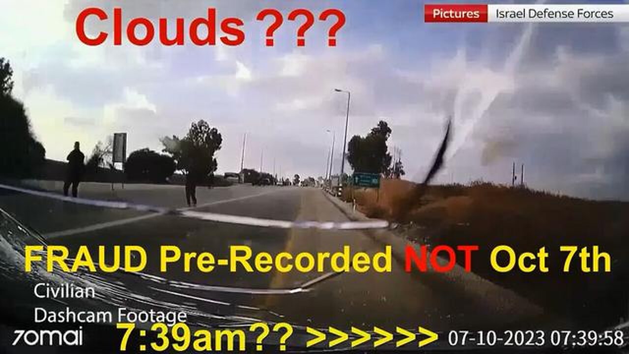 57min Vid PROOF The Oct 7th Bodycams 'With Clouds' Were Pre-Recorded and FRAUDS!!!