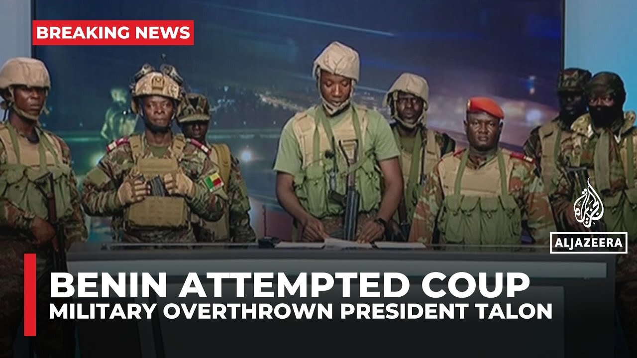 Benin attempted coup: Army claims to have overthrown President Talon