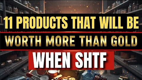 11 Products That’ll Be WORTH MORE THAN GOLD When The Collapse Happens (10/09/25) ~ by Zach Of All Trades