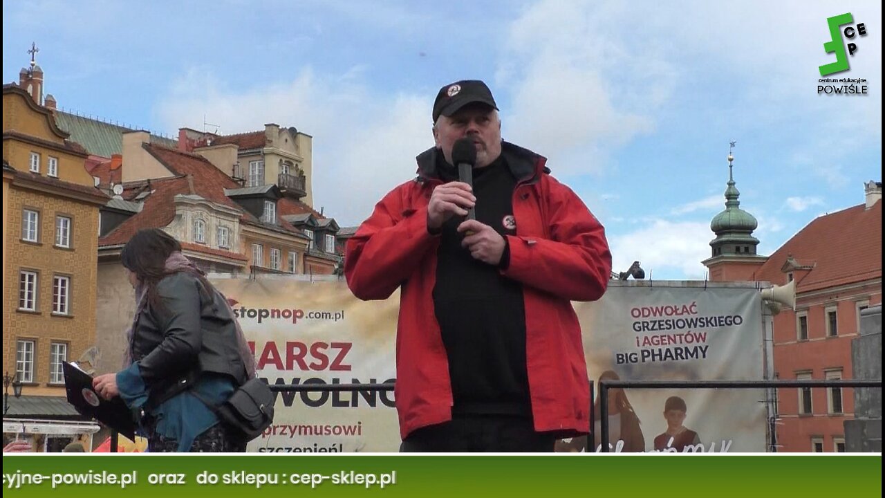 Rafał MOSSAKOWSKI: Precz z żydoKomuną! Grzegorz BRAUN wygra wybory w tymRoku! MarszSTOPnop 5.04.2025