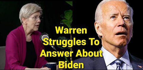 Elizabeth Warren Embarrasses Herself Defending Biden’s Mental Fitness