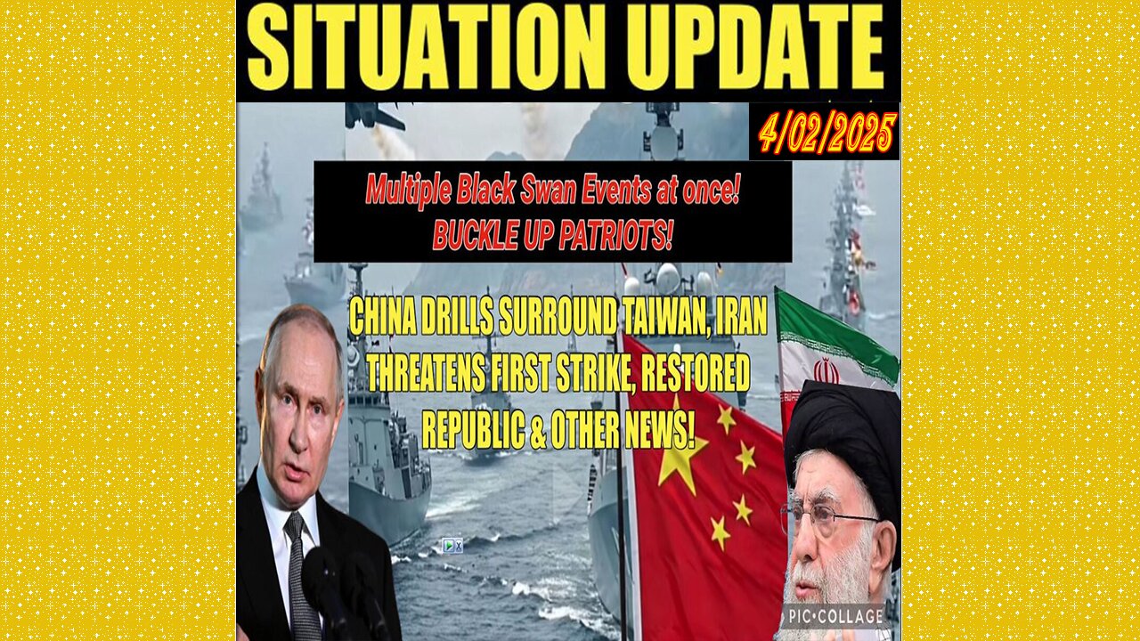 SG Anon. Juan O Savin ~ Situation Update 4/2/25 ~ Restored Republic > Judy Byington- Q+ White Hats