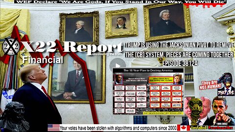 Ep 3812a - Trump Is Using The Jacksonian Pivot To Remove The [CB] System, Pieces Are Coming Together