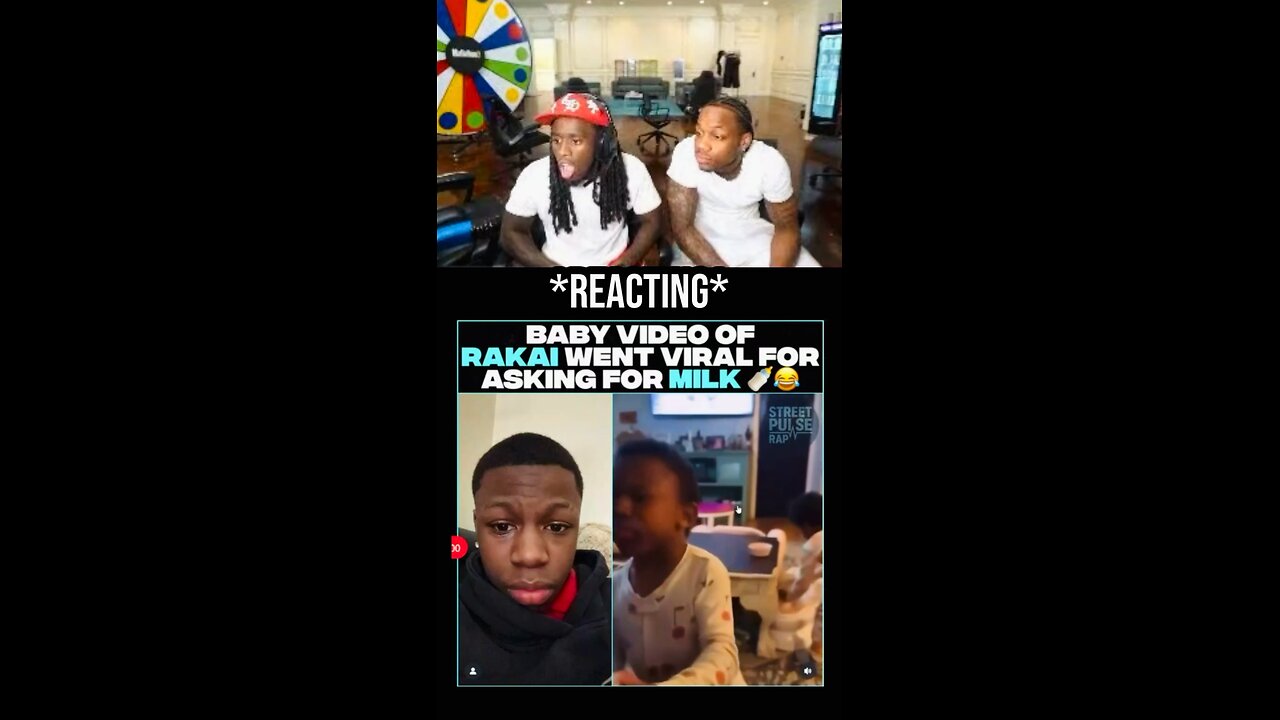 Kai Cenat React to Rakai Baby Video😭