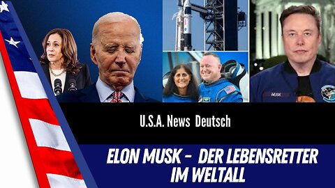 Elon Musk im Interview - Biden und Hariss haben die Rettung der Astronauten abgelehnt