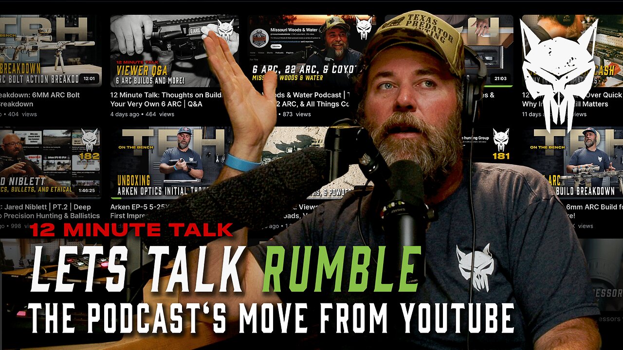 12 Minute Talk: Let's Talk Rumble | The Podcast's Move From YouTube